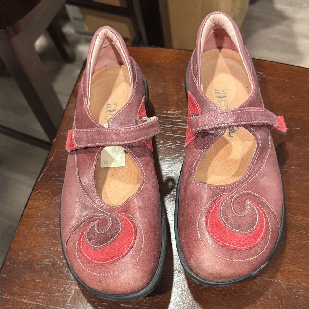 Women's Mary Jane Shoes - Pink and mauve 37